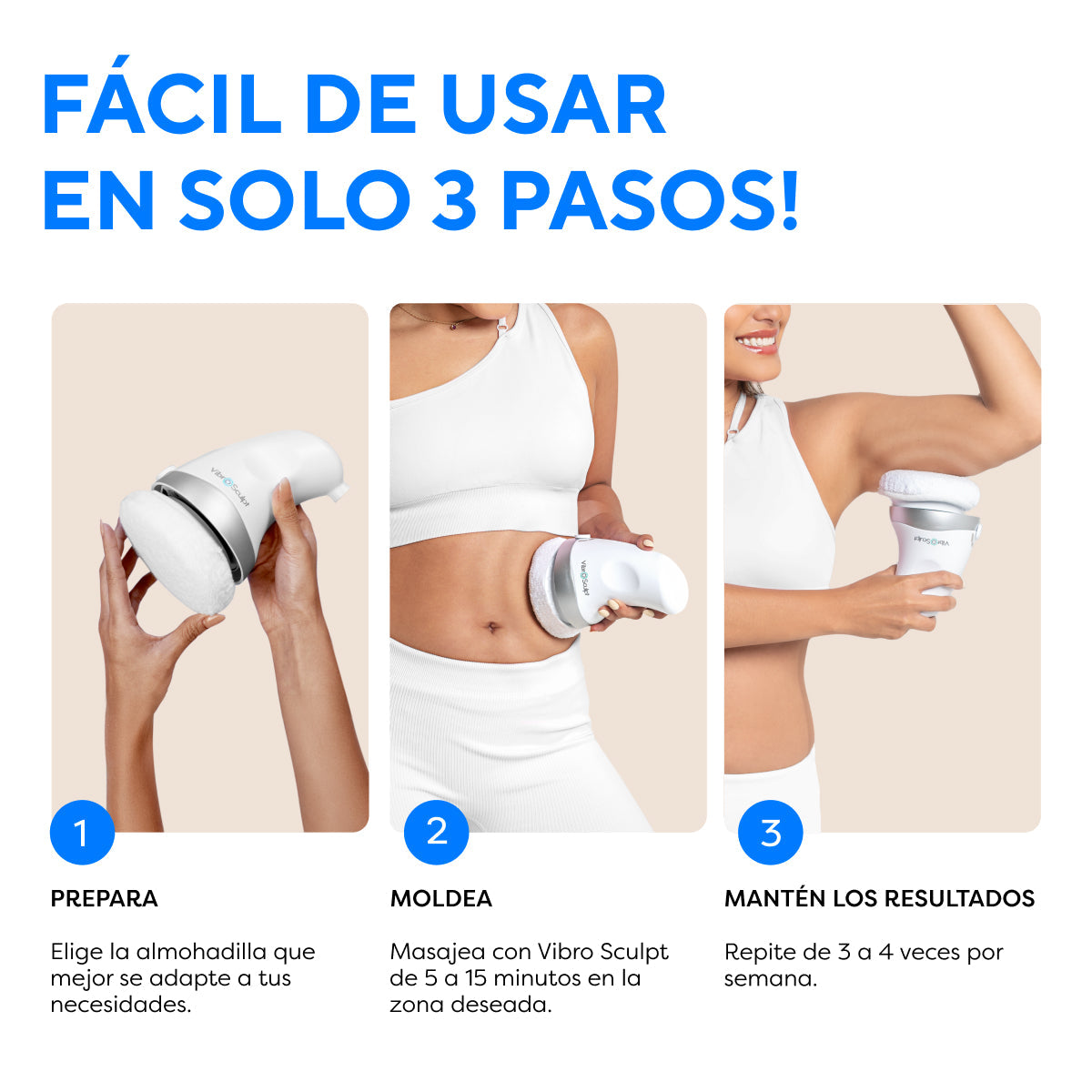 Kit Vibro Sculpt Moldeado Completo